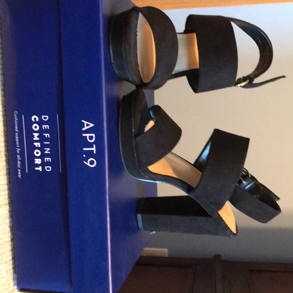 Black Platform Dress Shoes